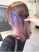 #noi_style グラデーション×パープル&ピンクカラー