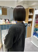 【OceanHair&Life田中愛梨】髪質改善ストレート切りっぱなしボブ