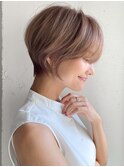 大人可愛いうるツヤワイドバングモテ髪斜めバング#302f0213