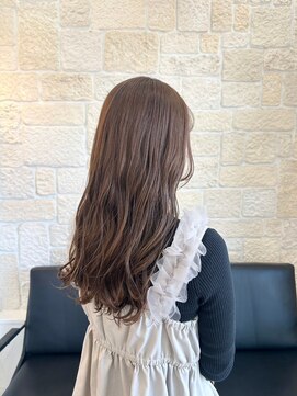 ヴァン カウンシル 川口店(VAN COUNCIL) 女性の魅力を引き出す艶ウェーブロングヘア/ピンクブラウン