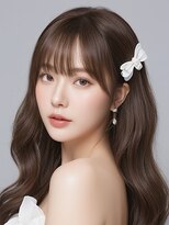 ラナ 新宿(lana)&nbsp;韓国風顔まわり/シースルーバング/前髪/【lana hair 新宿】