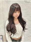 韓国風ウェーブ巻き×ロングレイヤー【TAKASHI】
