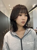 ロンドシエル 横浜(Lond ciel)&nbsp;ミニウルフレイヤーカット顔周りカット前髪カット韓国ボブ/横浜