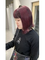 シーンヨコハマ 横浜店(SCENE yokohama)&nbsp;パープルガーネット　アンブレラカラー