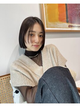 ローウェ 中目黒(Louwe) 中目黒/ボブ/ナチュラル/カラー/韓国/髪質改善._.