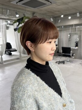 ラック(LUCK) 船橋/くすみベージュ/細めハイライト