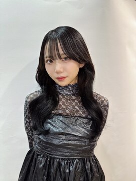 ポイントファイブバイソレイユ 藤沢店(.5 by SOLEIL) ロングレイヤー韓国レイヤー韓国くびれヘア黒髪ロング