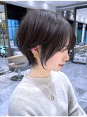 ショート ボブ インナーカラー 韓国風5701