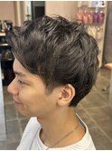 アップバングショート/ツーブロック【池袋/本松】