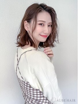 オーブヘアーカイア 沖縄南風原店(AUBE HAIR kaia) 20代・30代_結べるボブ