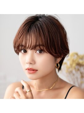 モンド ヘアクリエーション 新栄店(monde hair creation) 【monde】エアリーショート×小顔見せ×丸みショート