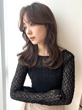 ユーフォリア 銀座(Euphoria) 【kisa指名】くびれレイヤー×小顔顔まわり 垢抜けヘア