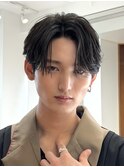 men's/メンズ/髪質改善/縮毛矯正/リバースセンターパート/原宿