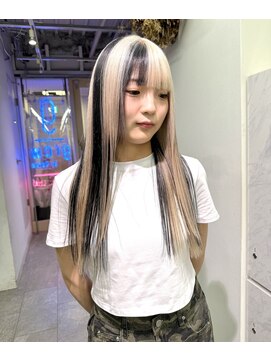 グロウ 渋谷西口(grow) 【ホワイトベージュ×ブラック☆デザインカラー】