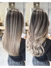 アヴァンス 京橋店(AVANCE)&nbsp;【筋感◎】コントラストハイライトのグレージュロング