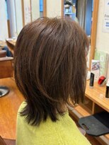 ヘア デザイン ラフィーネ(hair design raffine)&nbsp;ミディアムソフトウルフ