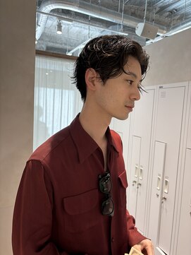 モンルル プル(mon loulou + plus) メンズパーマ、センターパーマ、ナチュラルパーマ