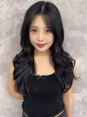 イメチェン/ピンクベージュ/アンブレラ/前髪カタログ