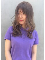 シックス バイ インク 渋谷(SIX by INK.)&nbsp;ダークブルー/デジタルパーマ/ワンホンレイヤー[渋谷]