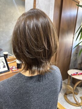 フルール(Fleur) レイヤースタイル オリーブカラー