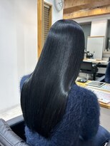 ケー 北千住(K.)&nbsp;ブルーブラック×髪質改善ケラチントリートメント