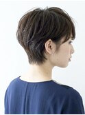 ひし形ショートボブ/ショートヘア/30代/40代/50代/表参道