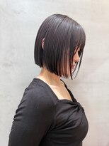 ロンドポレール 北千住(Lond polaire)&nbsp;コーラルベージュ/顔周りカット/レイヤーカット/韓国巻き