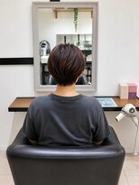 トーン 堺北野田店(tone.)&nbsp;大人ショートボブ×水素カラー
