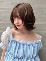 アプリ 大宮西口(appri)&nbsp;２１韓国風ボブレイヤー顔まわりカット前髪艶髪透明感カラー