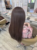 フゥカ 売市店(fuka)&nbsp;透明感 ラベンダーブラウンカラー 八戸