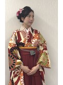卒業式ヘアメイク