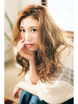 アレンヘアー 帯広店(ALLEN hair) くせ毛風ウェーブセミディ☆ルーズなふわウェーブ♪