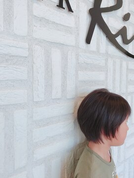 ヘアーリール 横代店(Hair Rire) ショートボブ
