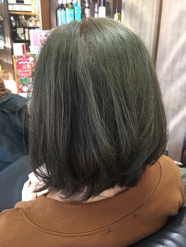 オーバーキャプテンネイキッド(OVER CAPTAIN NAKED) ボブレイヤー　　オリーブグレー