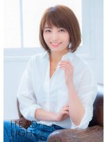 アーサス ヘアー デザイン 竹ノ塚店(Ursus hair Design by HEADLIGHT)&nbsp;ナチュラルショートボブ