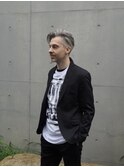 ツーブロックでつくるアレンジ自在のかき上げ・ビジネスヘア