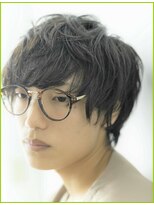 ヘアー リラックス 風香(HAIR RELAX)&nbsp;シークレットパーマ・めがね男子・トップにボリュームと毛束感