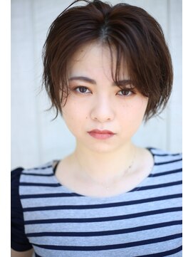 アールハーツ 峰店(R-HEARTS) 《R-HEARTSmine》ハンサムすぎないルーズなショート