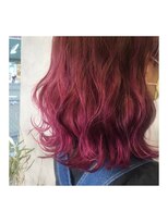 ヘアーサロン ウノ 新百合ヶ丘(hair salon UNO) ピンキーカラー/ベージュピンク/ウェーブ巻き