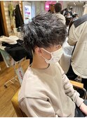 MEN'S HAIR ソフトツイスト×刈り上げ
