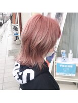 トリプルエイチフォーヘアー 国分店(HHH for hair)&nbsp;ハイトーンピンクベージュ