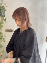 オムズ(OM's)&nbsp;ピンクベージュボブ◎