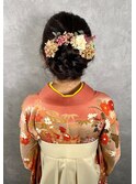 【ヘアセット】【着付け】【袴】【卒業式】【古風】【和歌山】