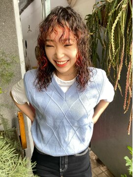 フィン(fin,) ayato/イメチェン/チェリーブラウン/モード/ダークアッシュ