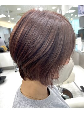 ル サロン リーカ 高見ノ里駅前本店(Le’Salon RYiCA) ショートボブ