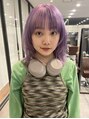 ロジ(loji) 質感、毛先を繊細にレイヤーカット。抜け感のあるhair