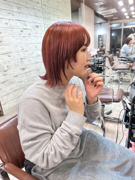 ミニム ヘアー(minim hair) 【minim×高橋】ワインレッド