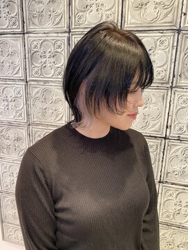 アース 会津若松店(HAIR&MAKE EARTH) ホワイトインナーカラー