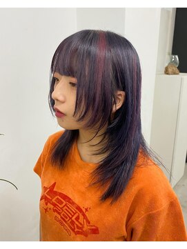 キー(kii) ポイントカラー　ブリーチカラー　福岡　天神　薬院　今泉