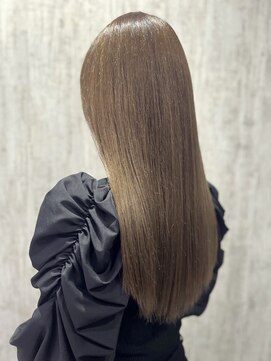 テトテ 門戸厄神店(tetote) 【tetote門戸厄神/村山】艶さらストレート/シアーカラー